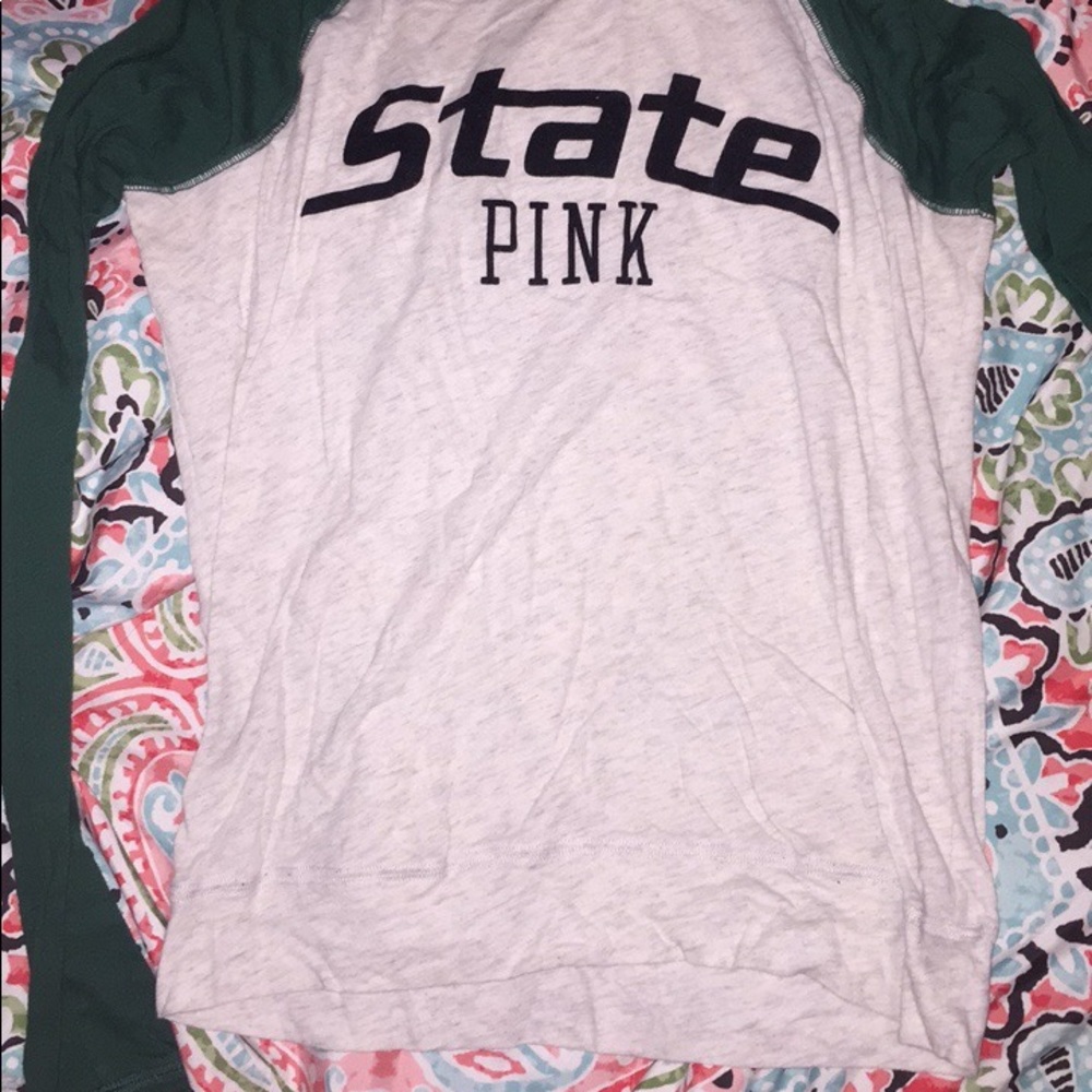 Long sleeve Michigan state shirt