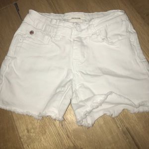 Hudson kids white shorts