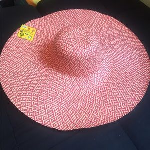 Large floppy hat