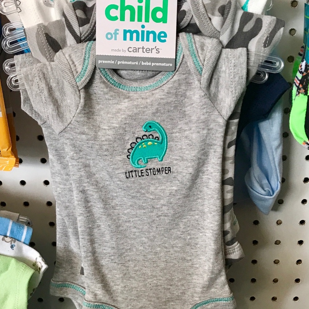 3 piece onsie set for infant or preemie