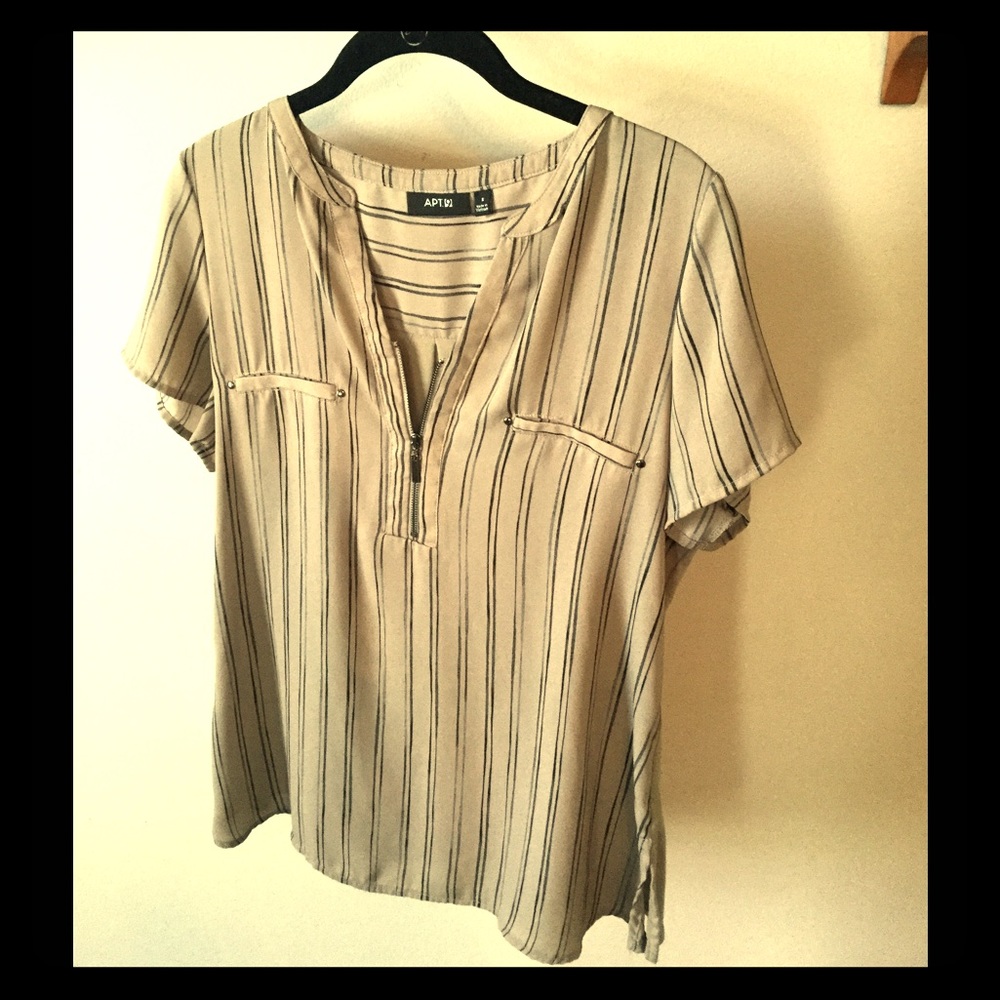 DONATING SOON: Funky Striped Blouse