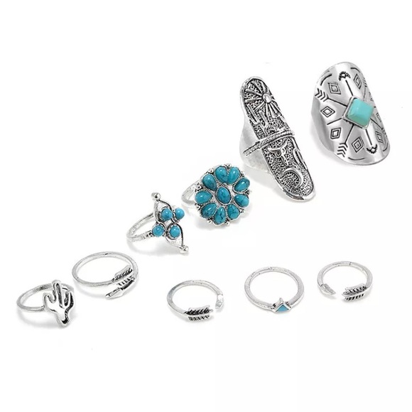 Boho Midi Ring Set - Picture 4 of 4