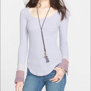 Free People Sunnie Valley Cuff Thermal, XS