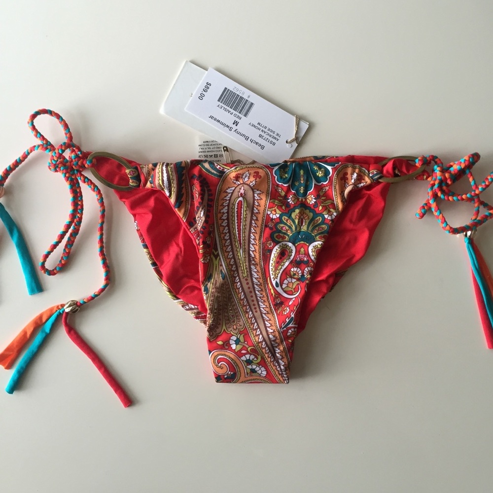 Beach Bunny Swimwear Brazilian Bikini Bottoms M