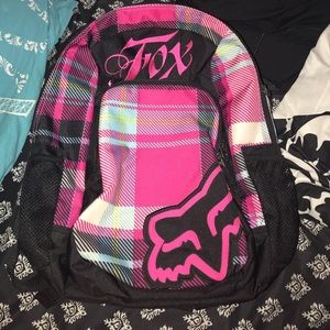 Super cute girls Fox Racing Backpack!