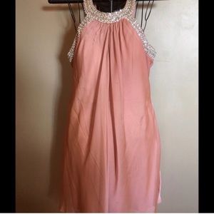 Pink-taupe Flowy all occasion dress 👗