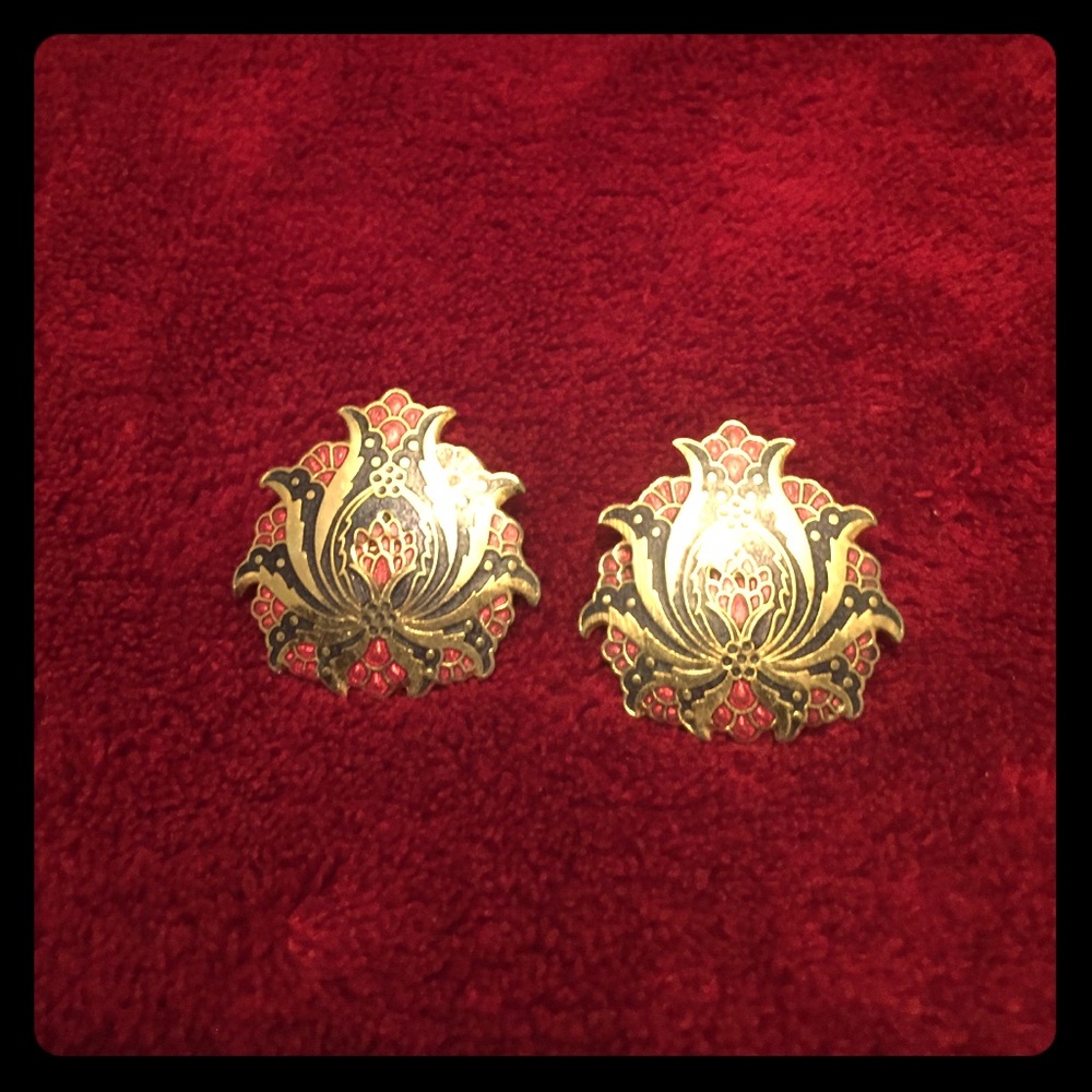 Vintage ceramic earings