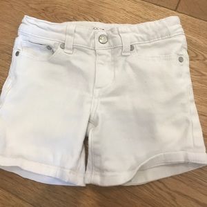 Joe's girls white shorts