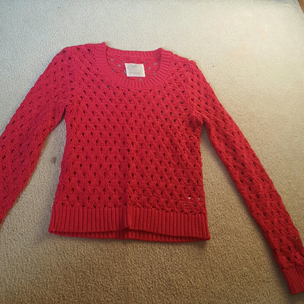 Glittery knit sweater