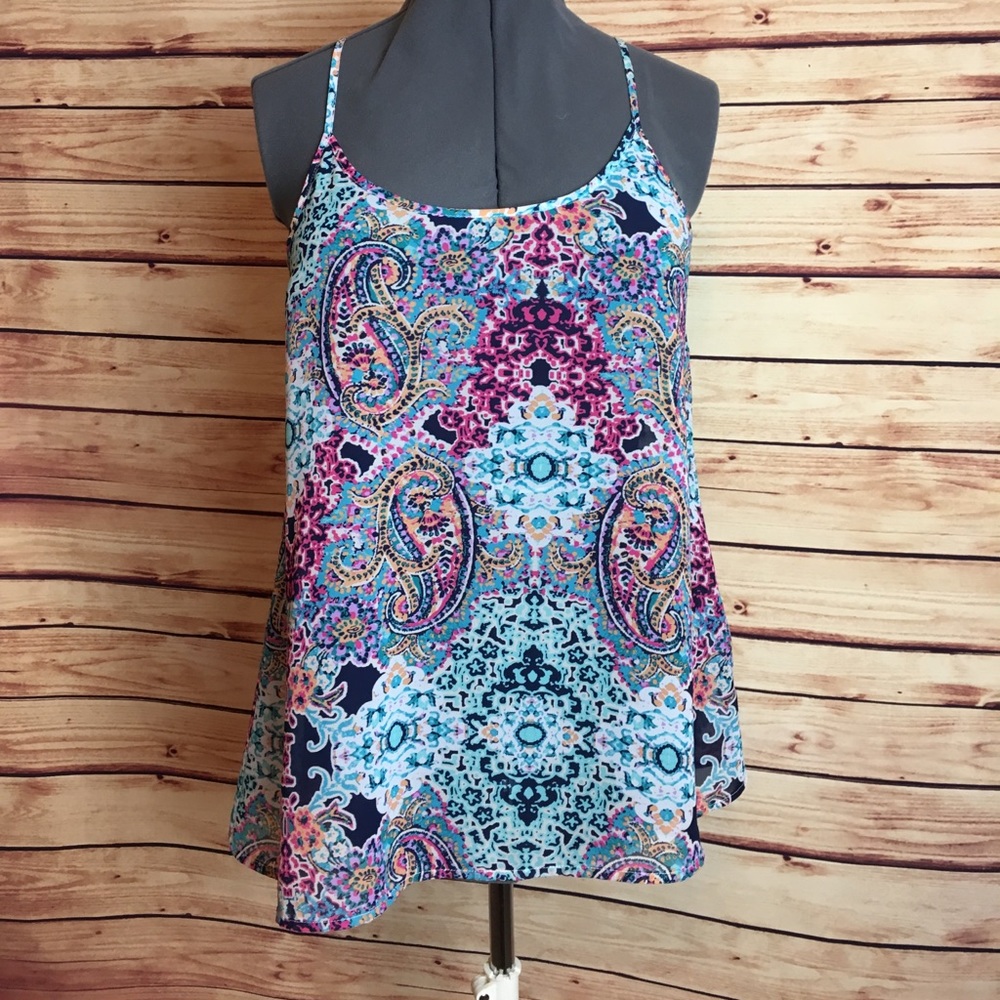 Maurices Floral Tank