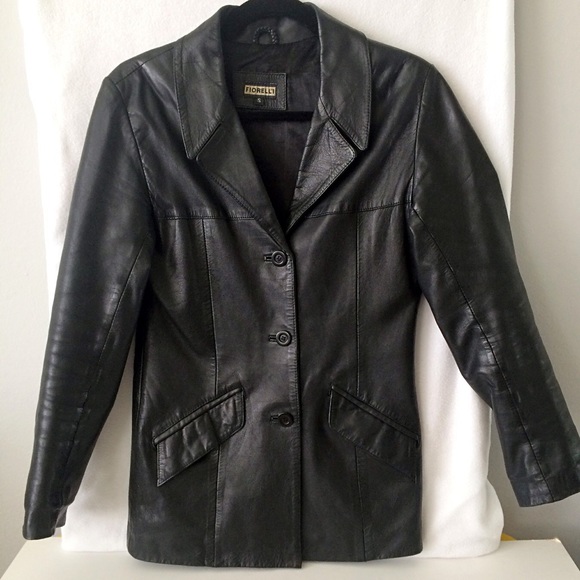 fiorelli leather jacket