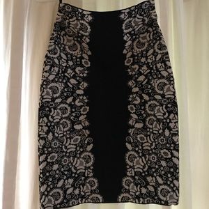 BCBG MaxAzria body on skirt