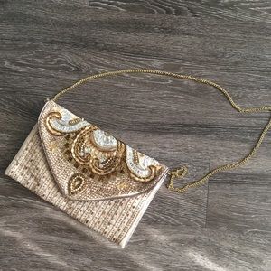 Embellished clutch from Lulus