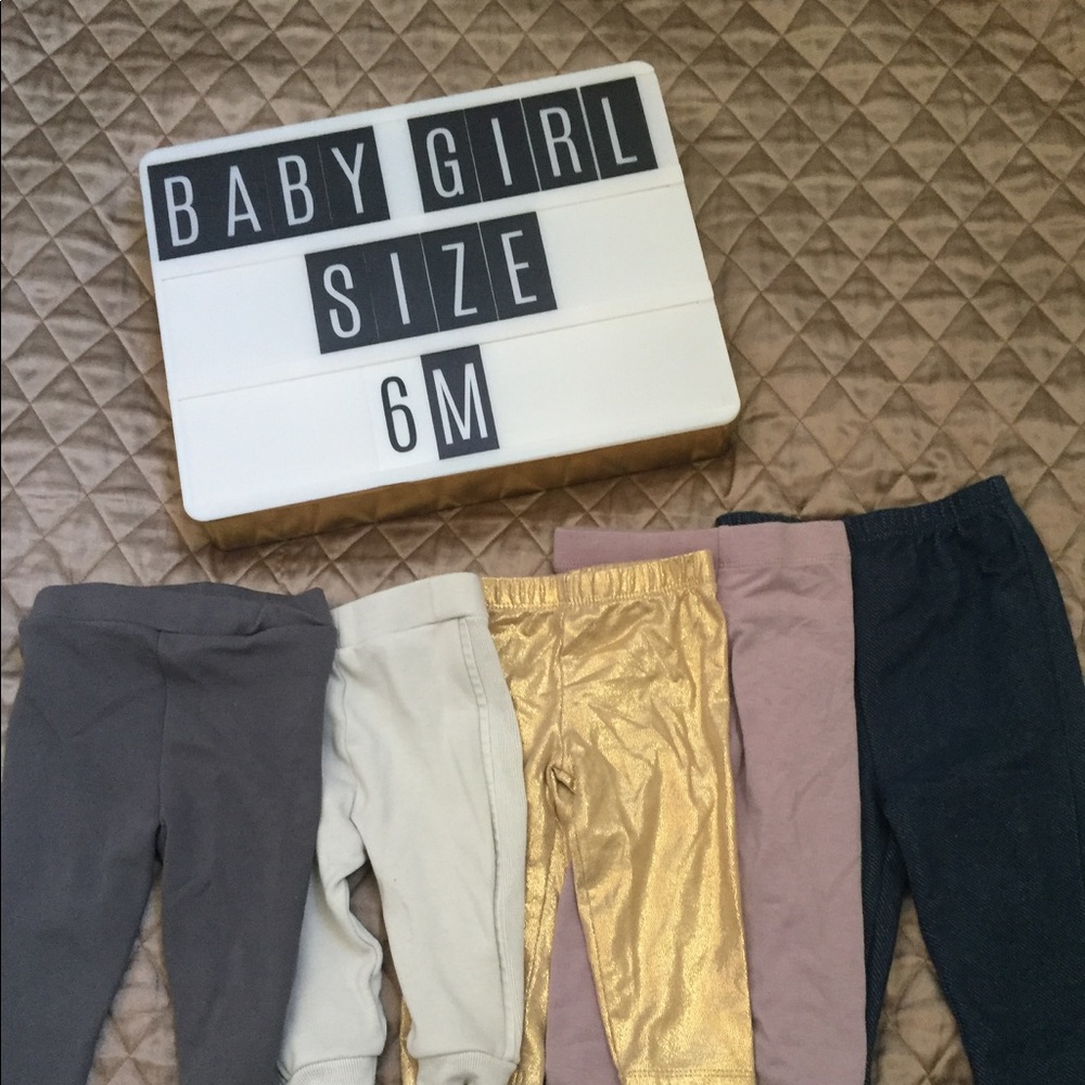 5 pairs of leggings