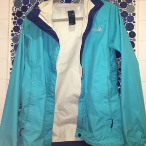 North Face rain coat