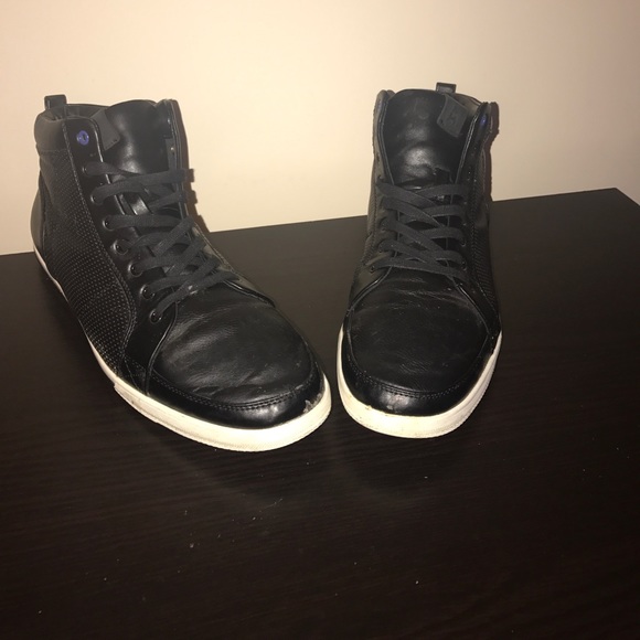 Men's Aldo leather sneakers - Picture 3 of 5
