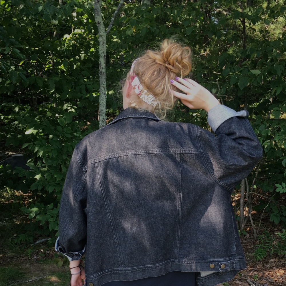 vintage 80's denim jacket