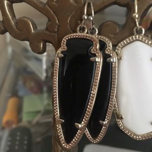 Black Kendra Scott earrings