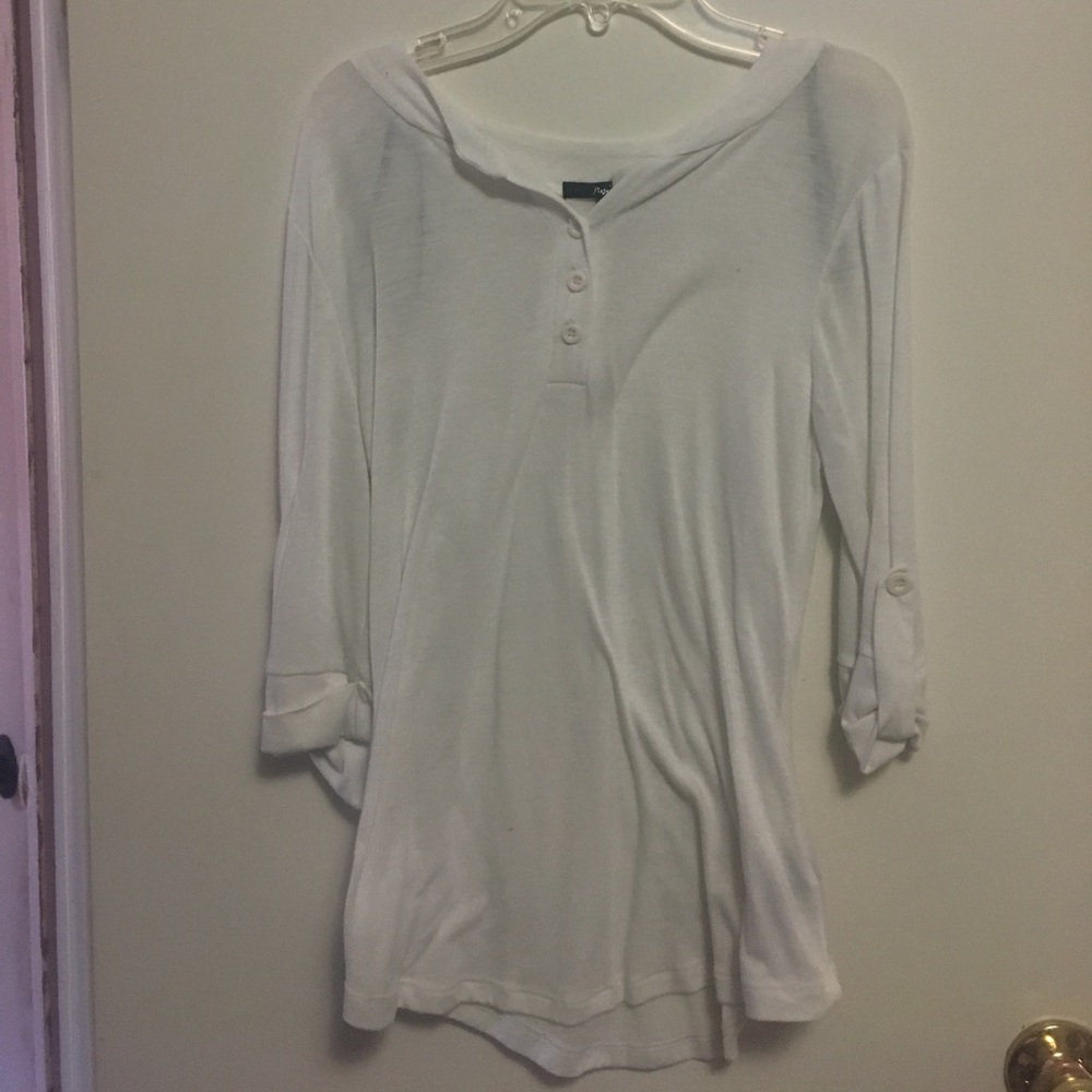 White blouse, women’s white top.
