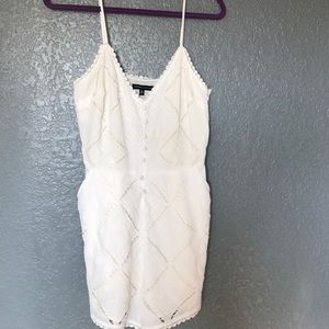 Kendall and Kylie white lace romper