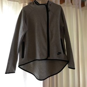 Nike hi-lo full zip hoodie