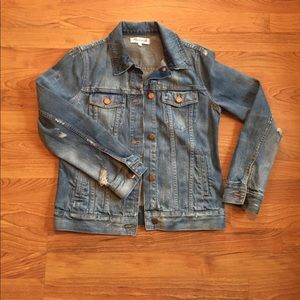 Madewell | The Jean Jacket in Ellery Wash