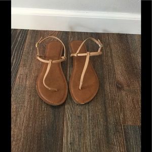 Women’s Merona Tan Sandals sz 8