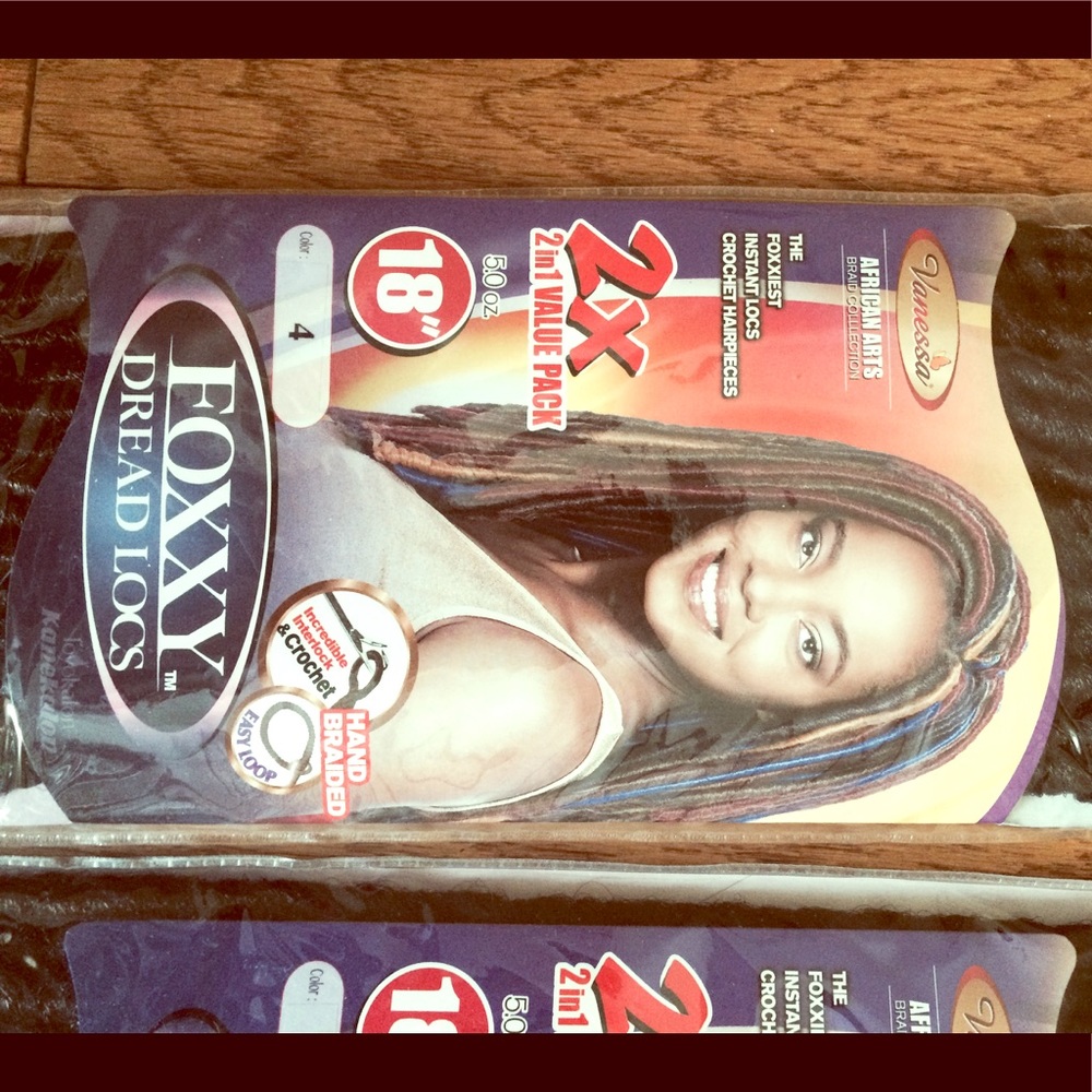 4 Dark Brown Crochet Faux Locs Packs