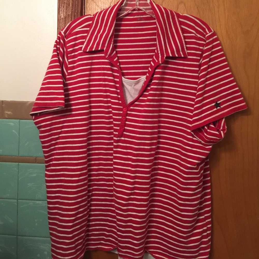 Liz Claiborne 3X collared shirt