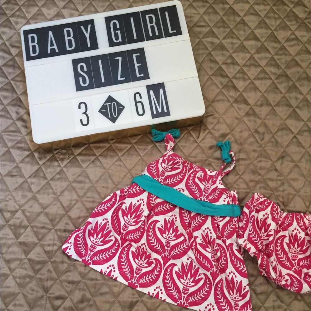 Fun play date top and bloomer