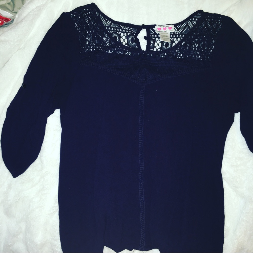 Blue thing long sleeve