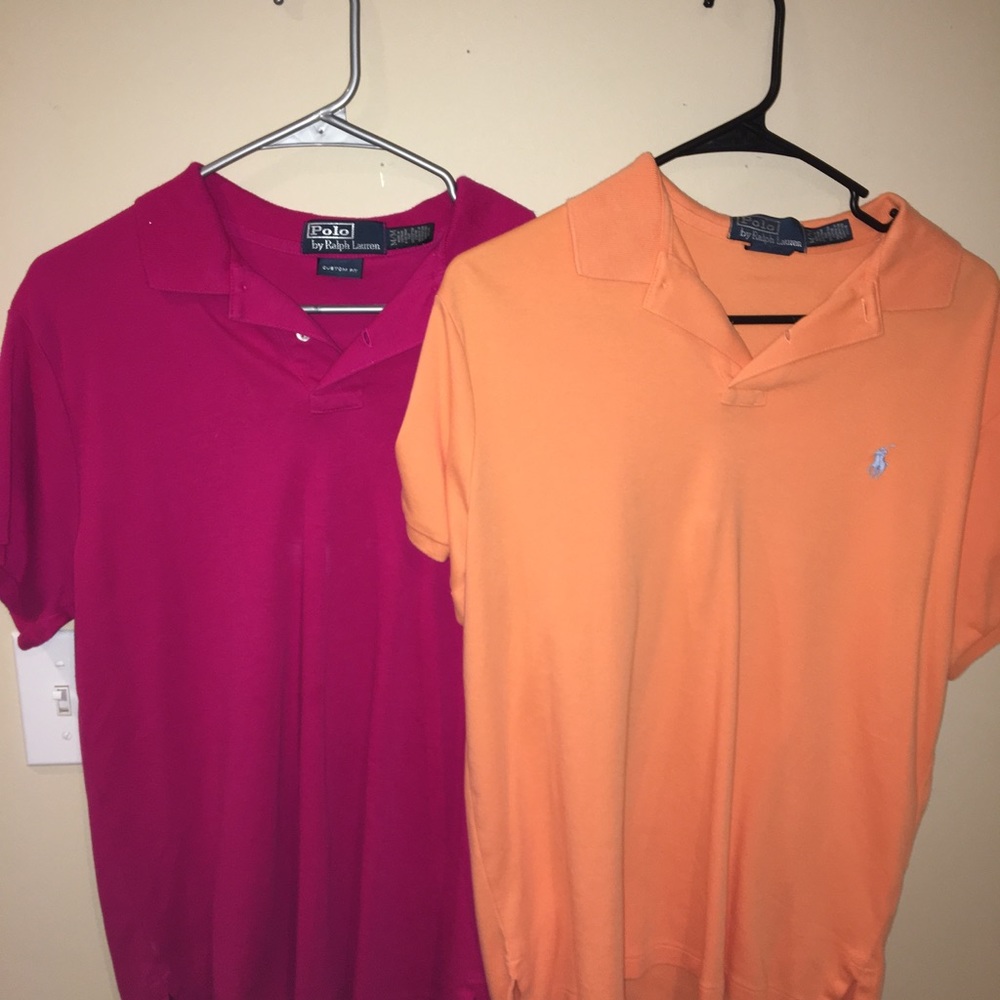 Two Ralph Lauren polos