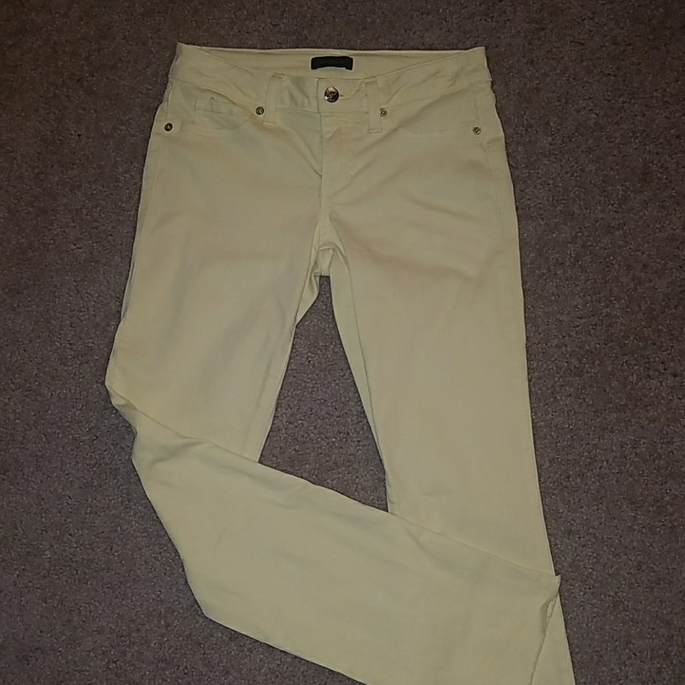 Bebe Yellow Jeans