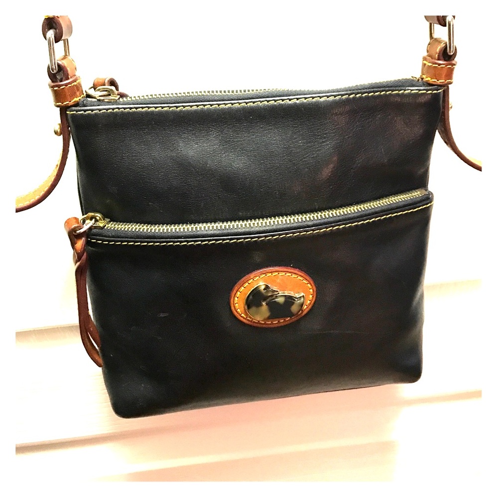 Dooney & Bourke Black Leather Crossbody