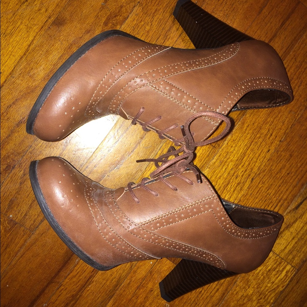 Brown Booties - American Eagle