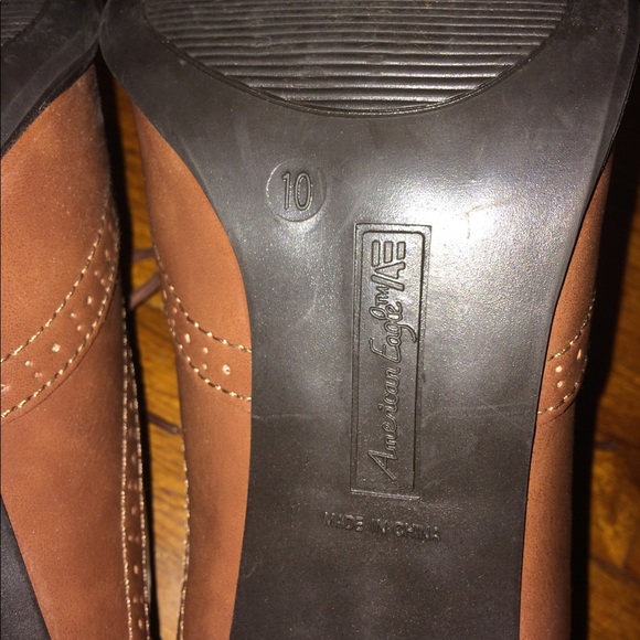 Brown Booties - American Eagle - Picture 6 of 6