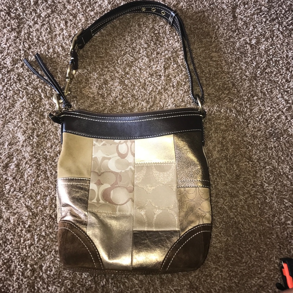Patchwork Coach Purse