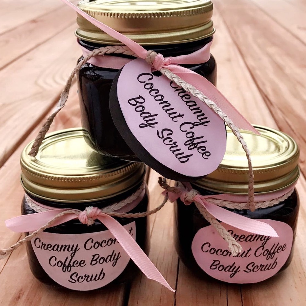 Creamy Coconut Coffee Scrub!