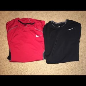 Bundle Of two Nike Dri Fit shirts