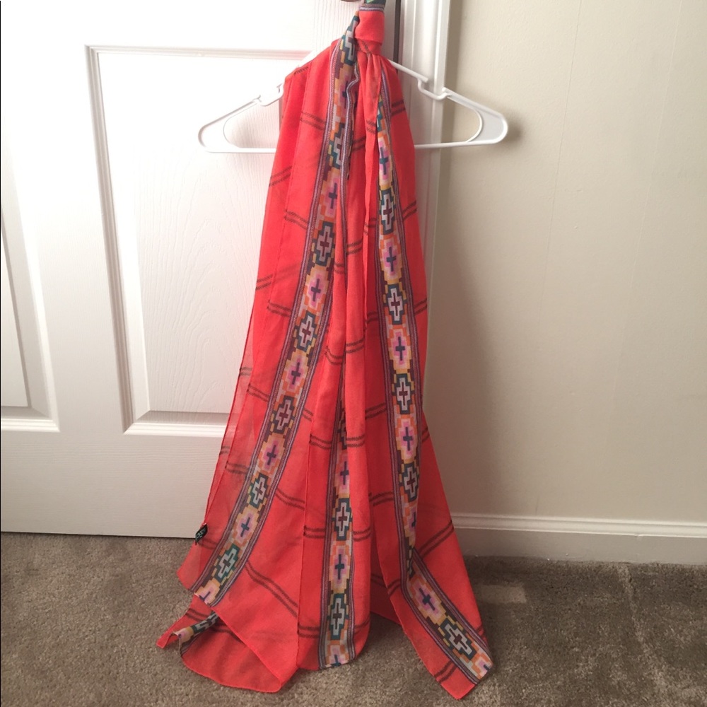 Vibrant J. Crew Scarf