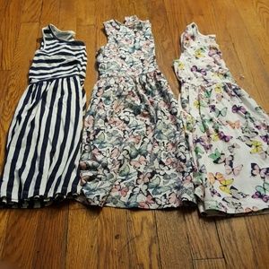 14 girls assorted summer dresses and 1 romper