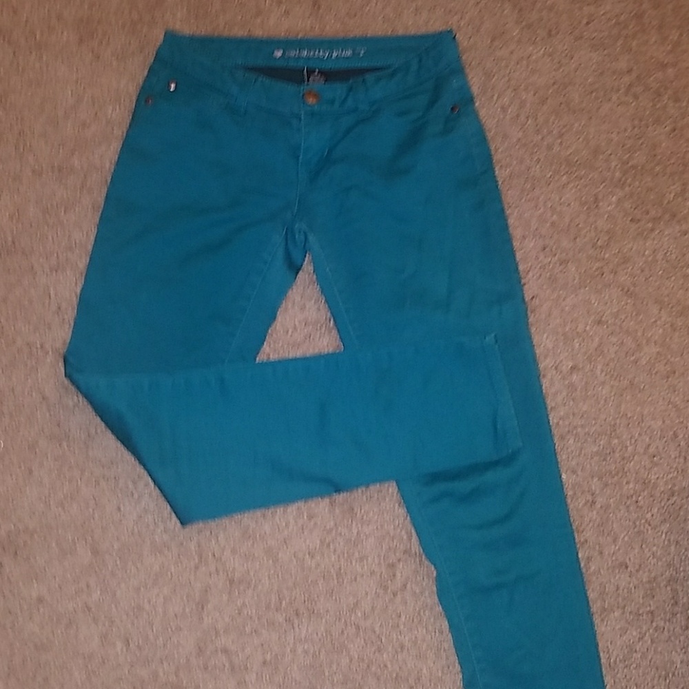 Celebrity Pink Teal Jeans/Jeggings size 3