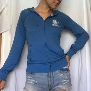 Classic PINK zip up sweatshirt