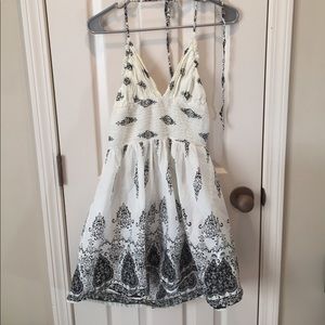 Halter top sun dress