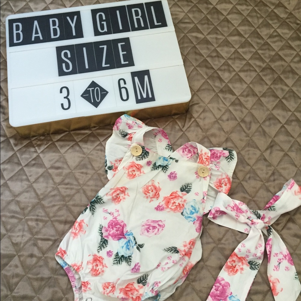 Floral romper