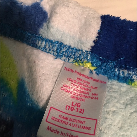 Girls pajama pants size 10-12 - Picture 2 of 2