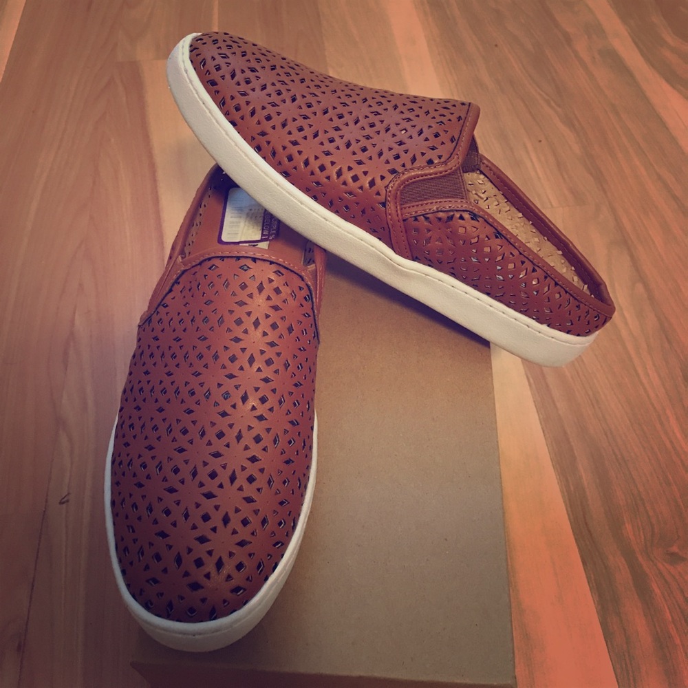 Slip on cognac Espadrilles