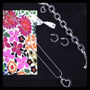 Brighton Metro Reversible Heart set