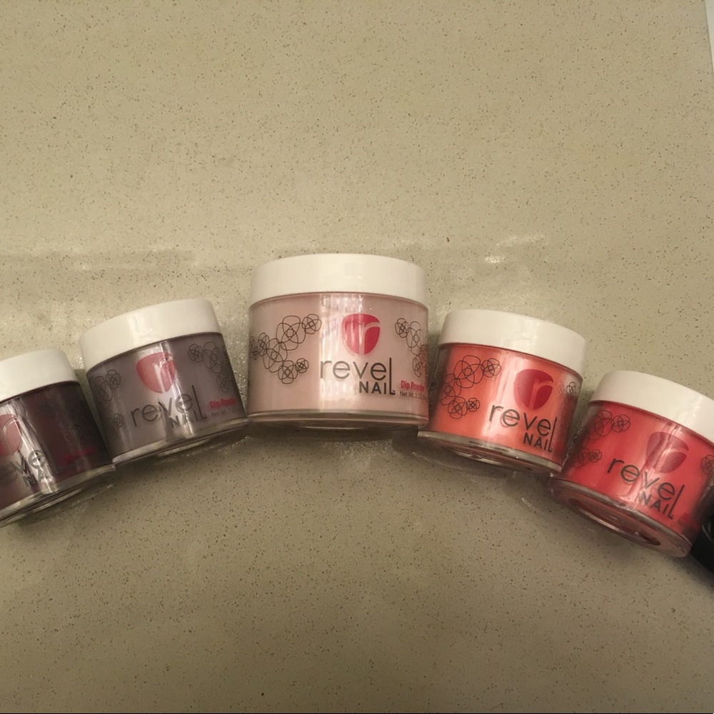 Lot of Revel Nail Dip Powder