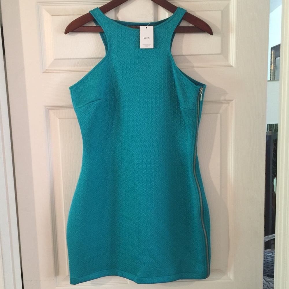 NWT Gorgeous MNG sleeveless dress w side zipper